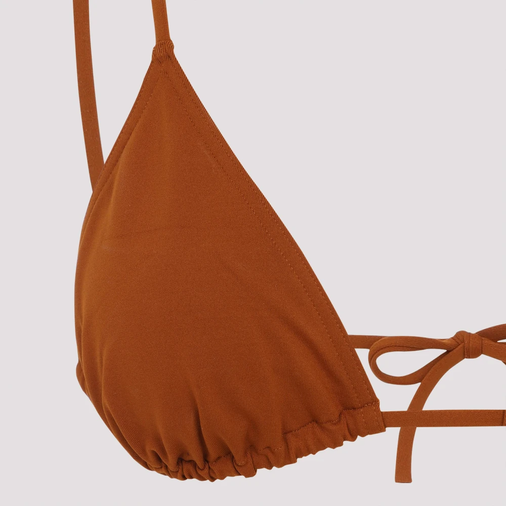 Eres Bruine Driehoek Bikini Top Zwemkleding Brown Dames