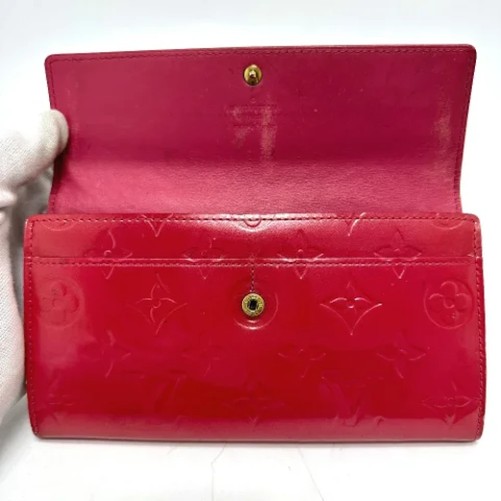 Louis Vuitton Vintage Pre-owned Fabric wallets Pink Dames
