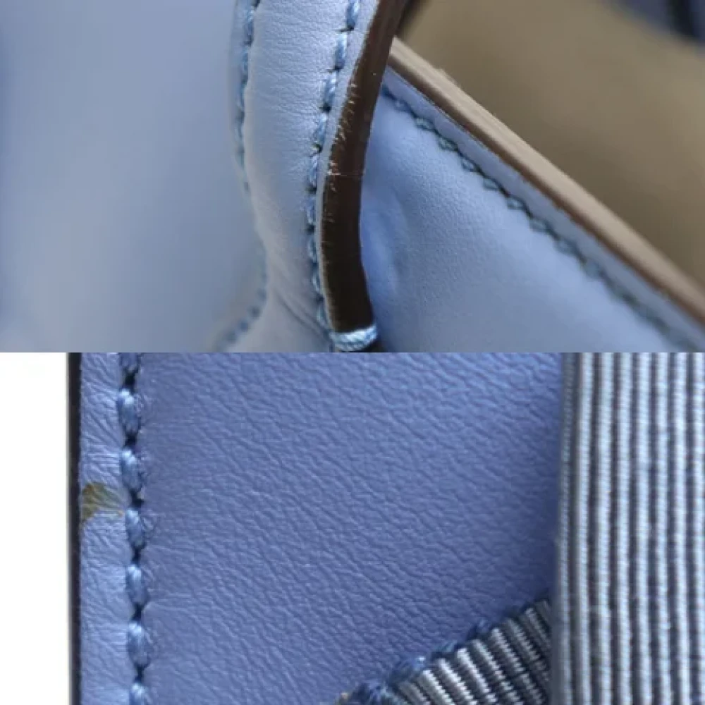 Gucci Vintage Pre-owned Fabric gucci-bags Blue Dames