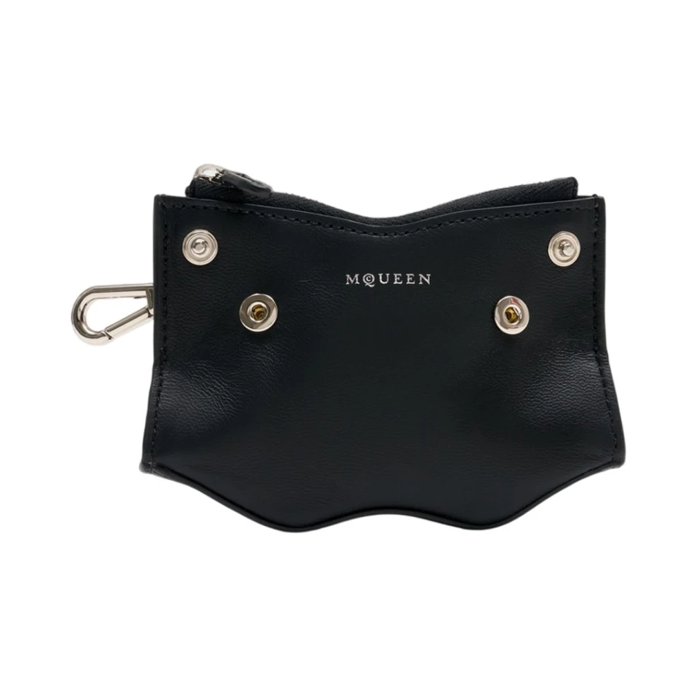 Alexander Mcqueen Black Keychains, Female, One Size, Manta Charm