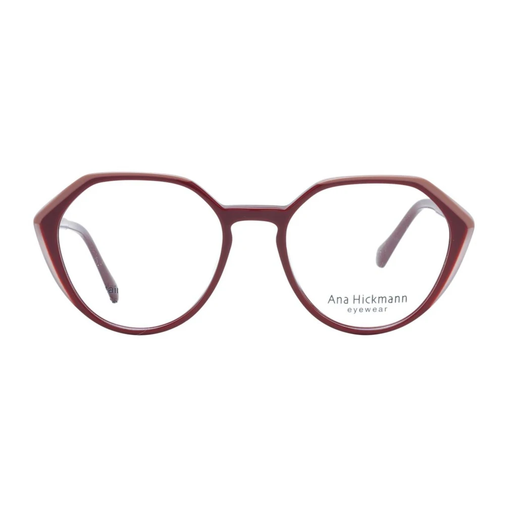 Ana Hickmann Rode Acetaat Optische Frames voor Vrouwen Red Dames