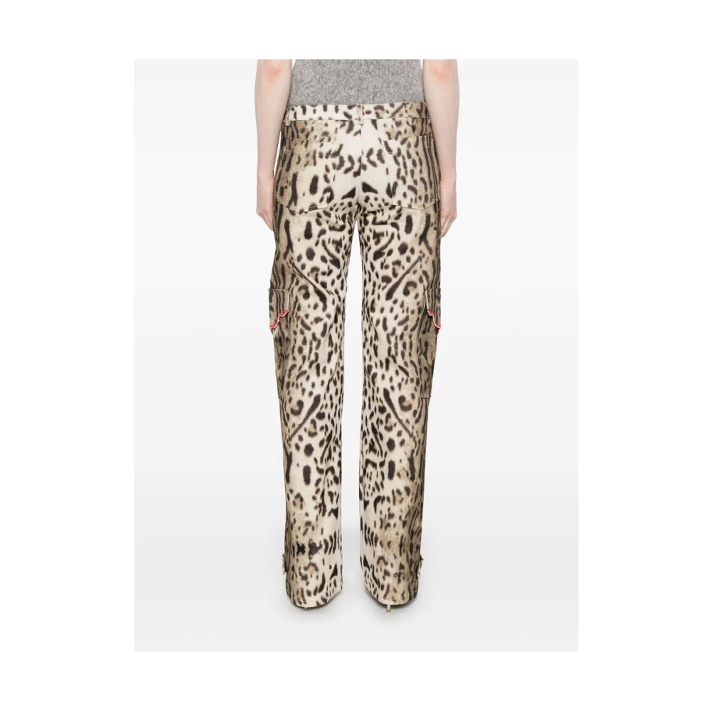 Siedrés Beige Casual Broek met Zakken Brown Dames