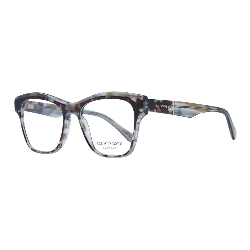 Ana Hickmann Bruine Acetaat Vlinder Optische Monturen Brown Dames