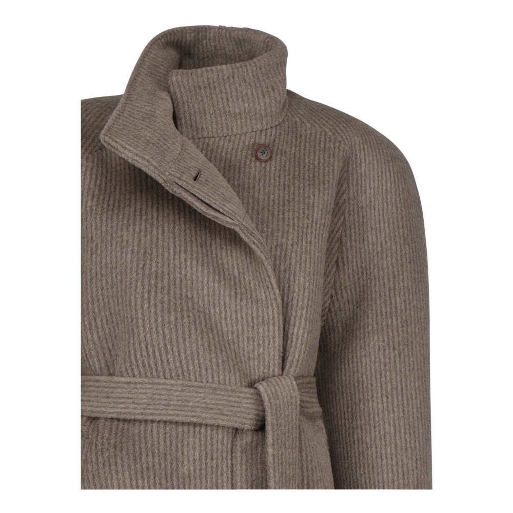 Magda Butrym Beige Jassen voor Vrouwen Beige Dames