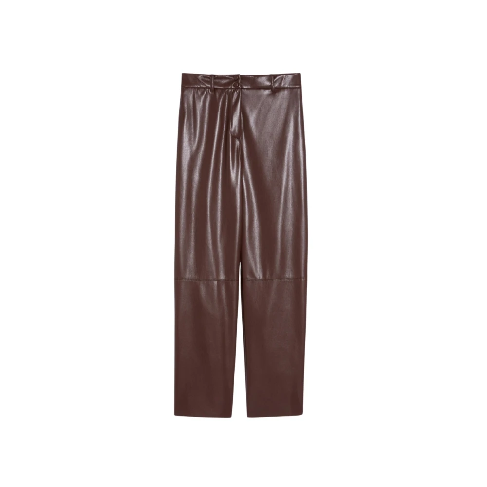 Pennyblack Stijlvolle Denim Broek Brown Dames