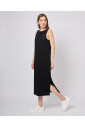 robe-longue-en-coton-noir-avec-logo