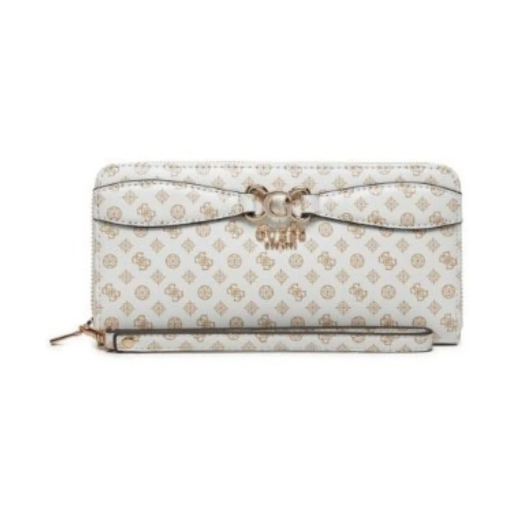 Guess Damesportemonnee Arlena Logo SLG White Dames