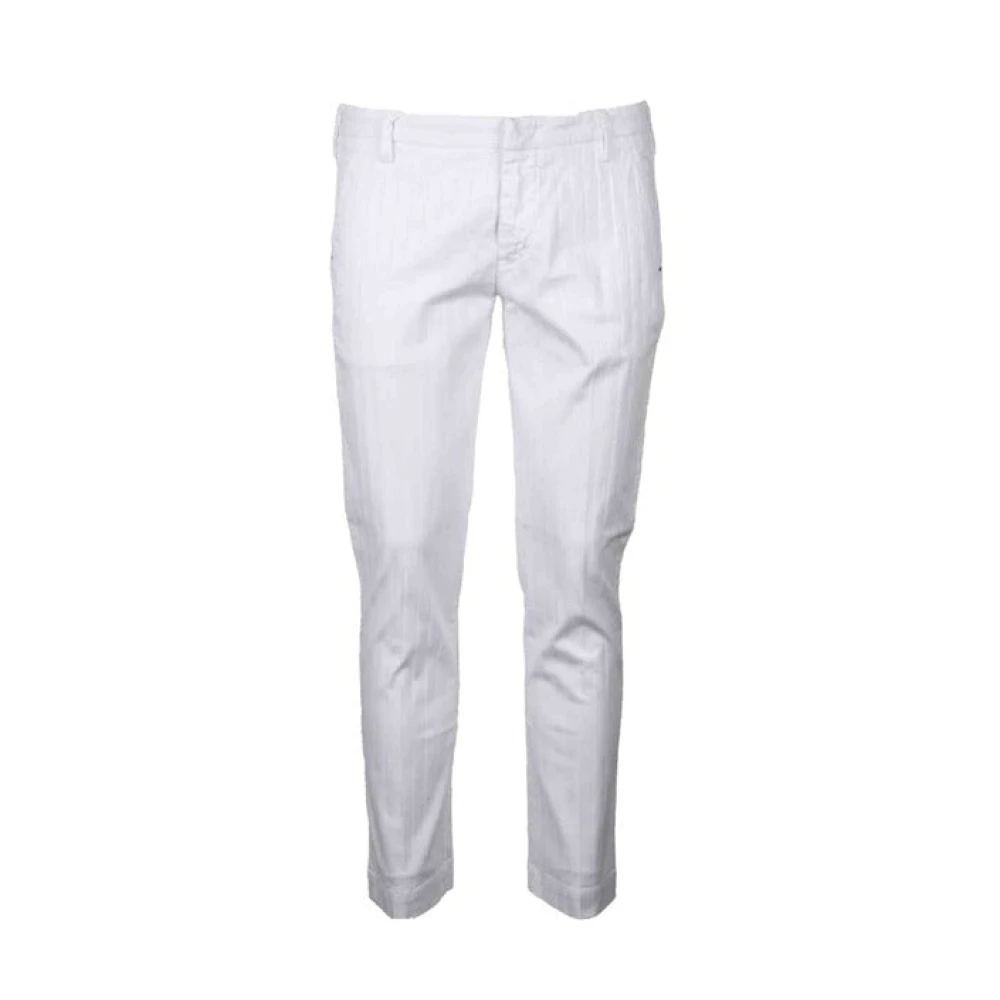 Entre amis Straight Jeans White Heren