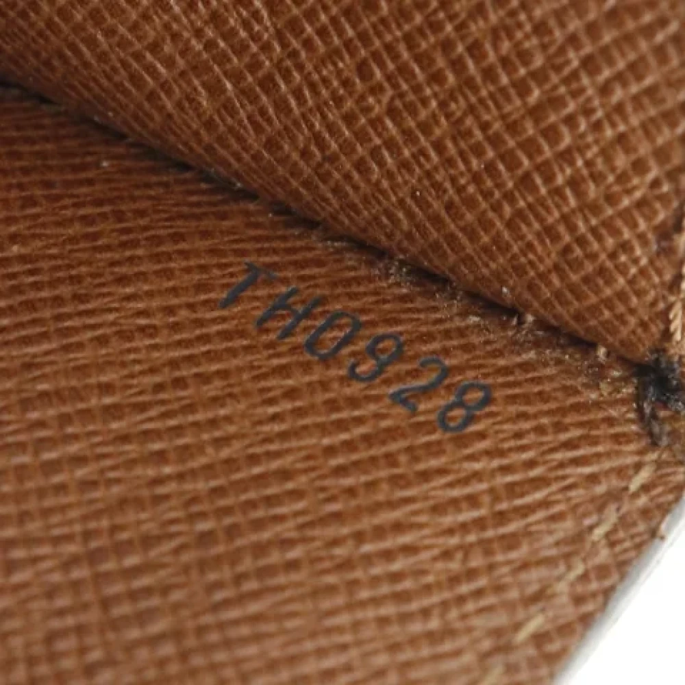 Louis Vuitton Vintage Pre-owned Leather clutches Brown Dames