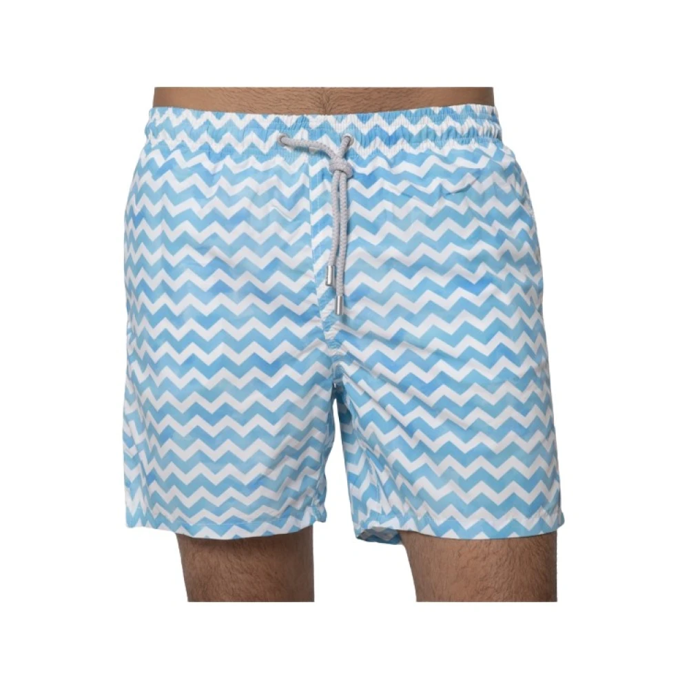 Mc2 Saint Barth Hombre Azul Trajes De Baño, Talla: S
