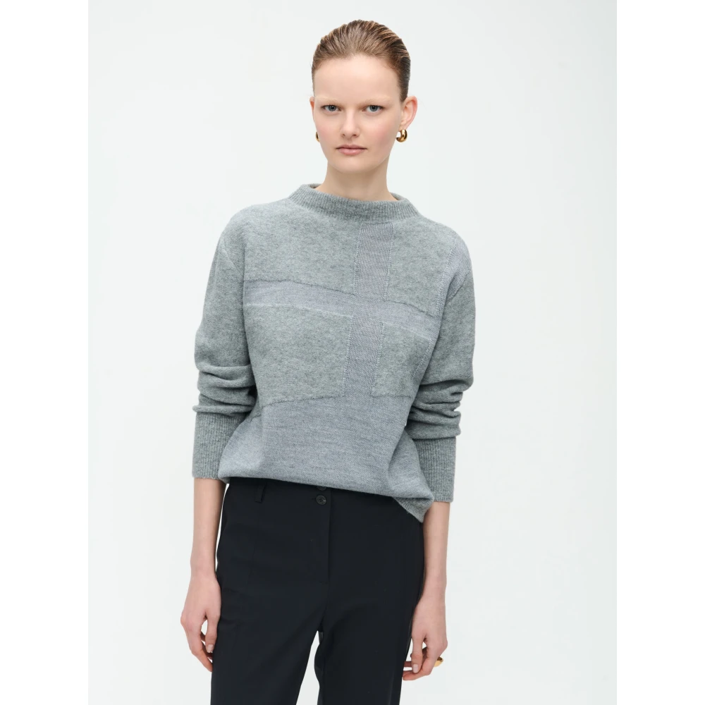 Jane Lushka Elpida Pullover Gray Dames