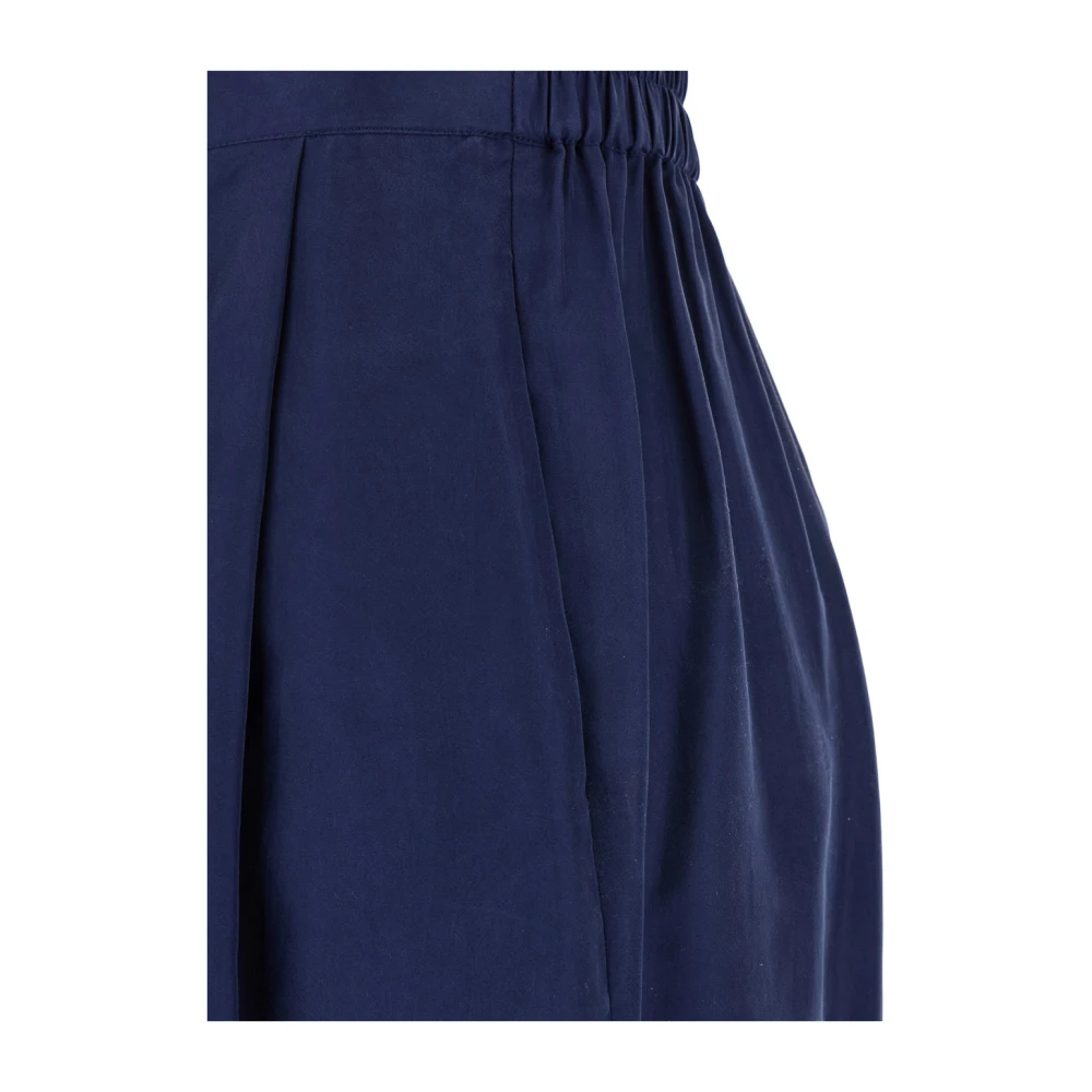 Momoni Boto Pant Broek Blue Dames