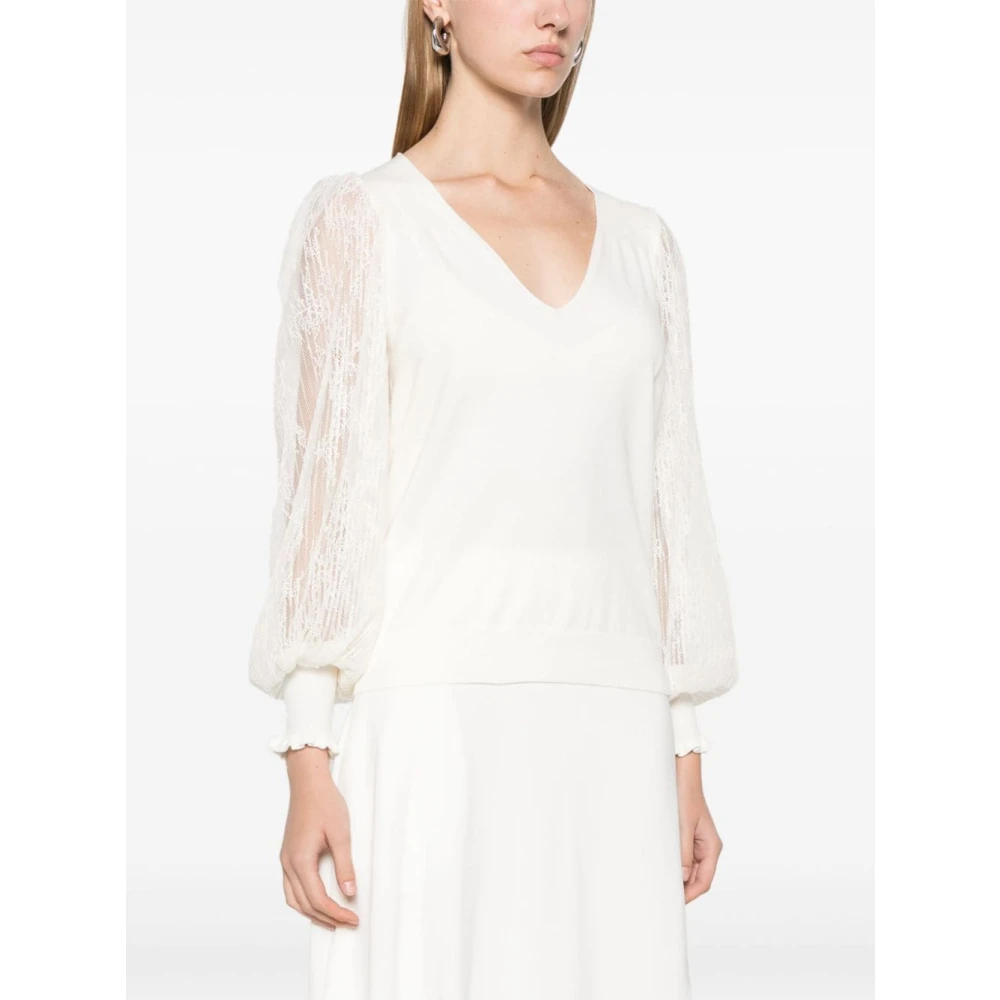 Twinset Witte Sweater Set White Dames