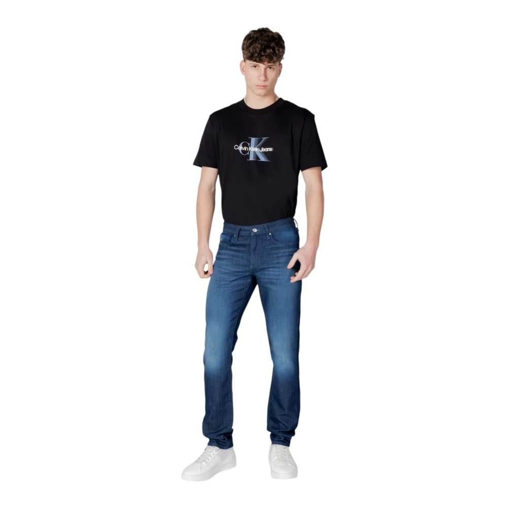 Armani Exchange Skinny en Super-Skinny Heren Jeans Collectie Blue Heren