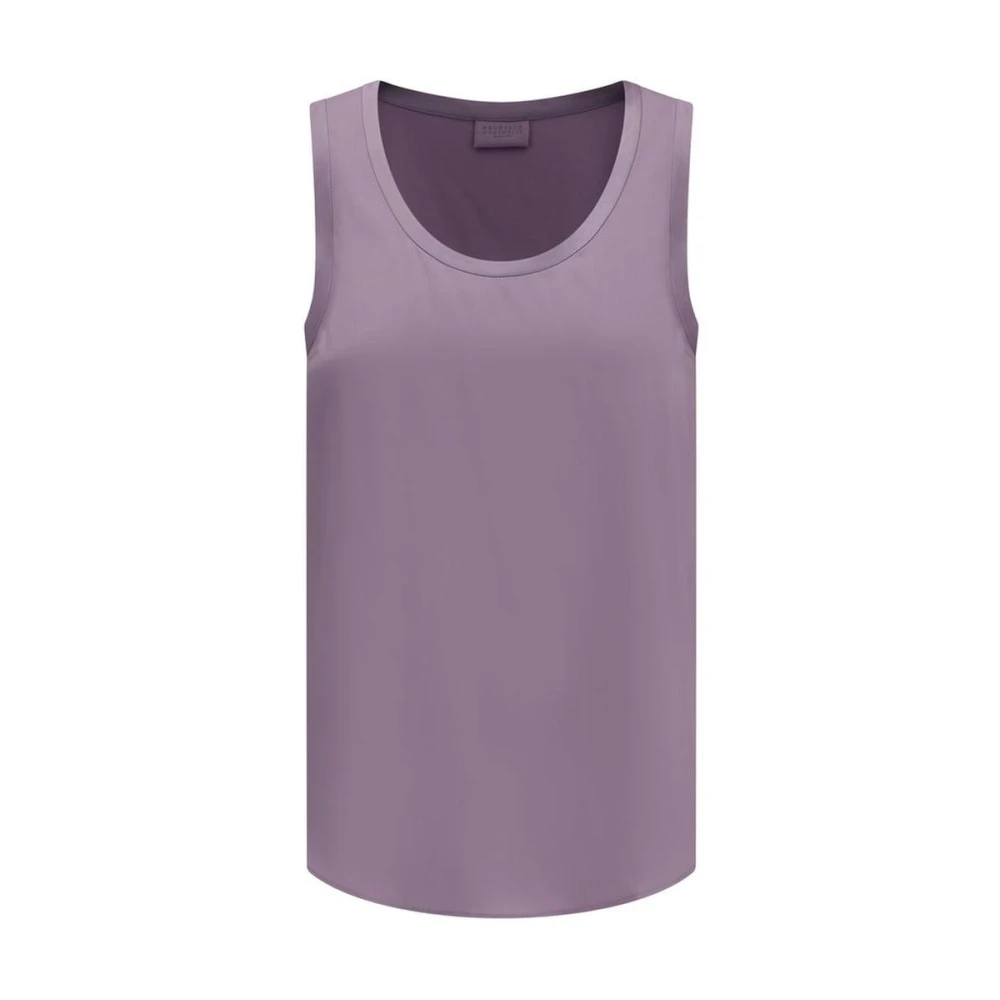 Tops > Sleeveless Tops - - Brunello Cucinelli - Modalova