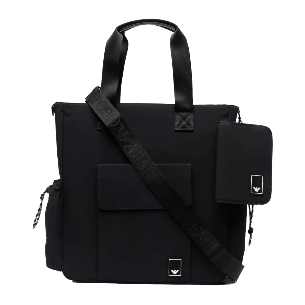 Emporio Armani Donna Nero Borse, Taglia Unica, New,