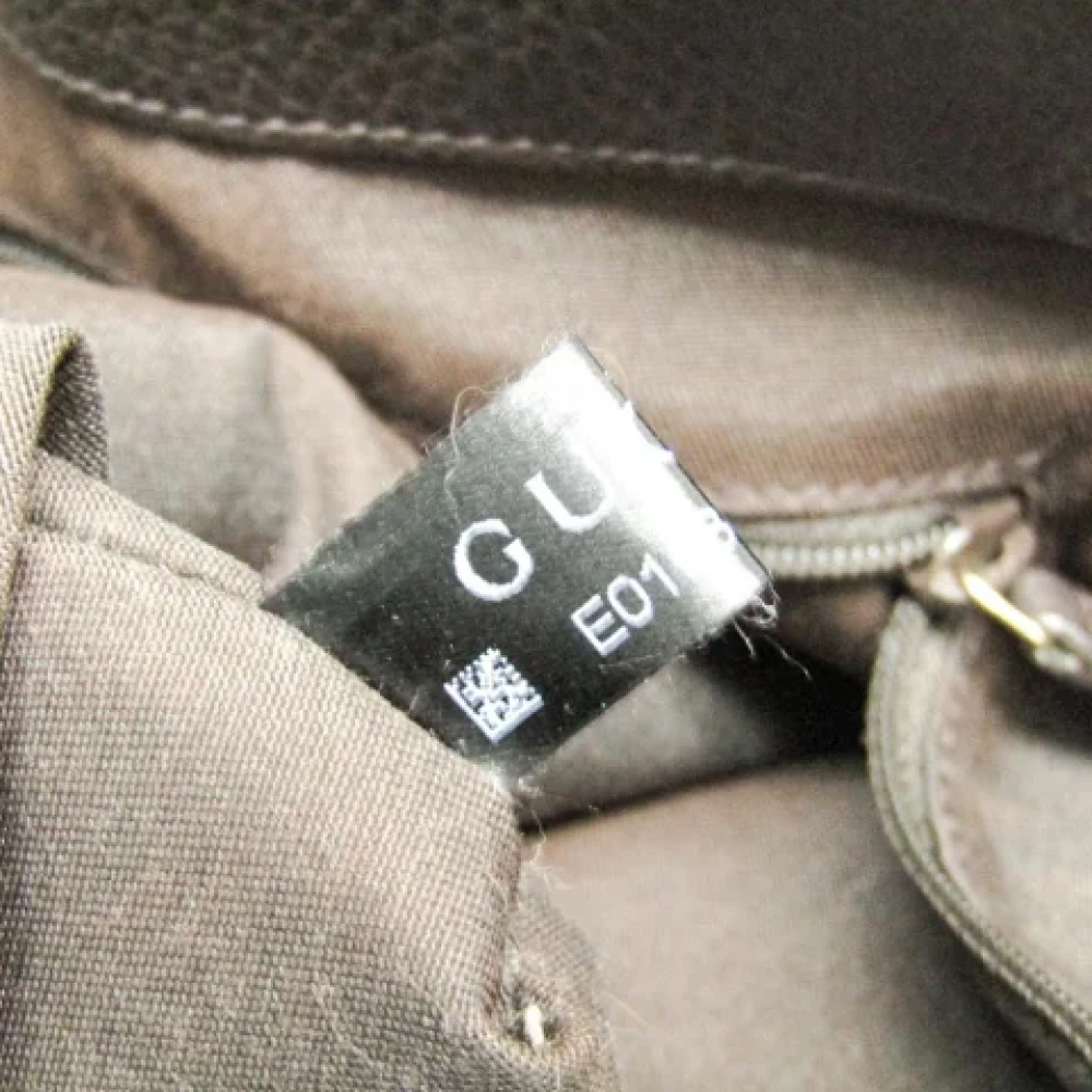 Gucci Vintage Pre-owned Canvas totes Beige Dames