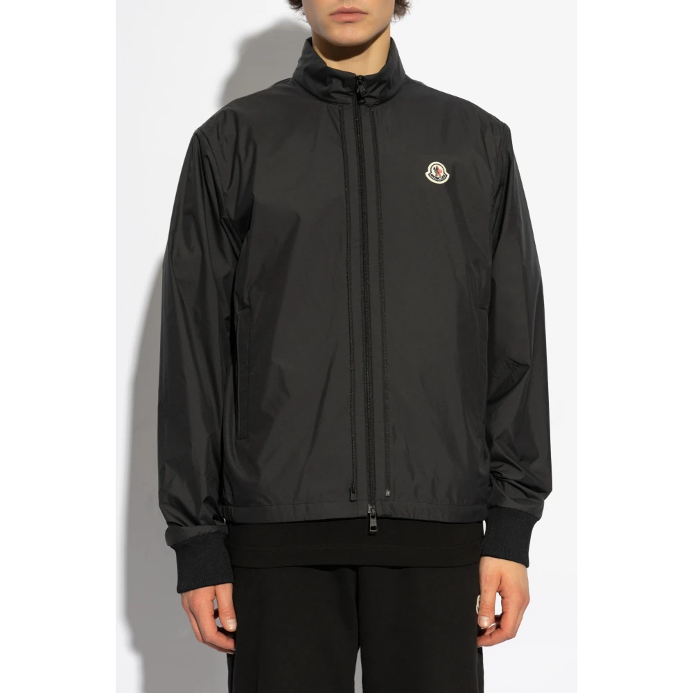 Moncler Jas met donsvest Verney Black Heren
