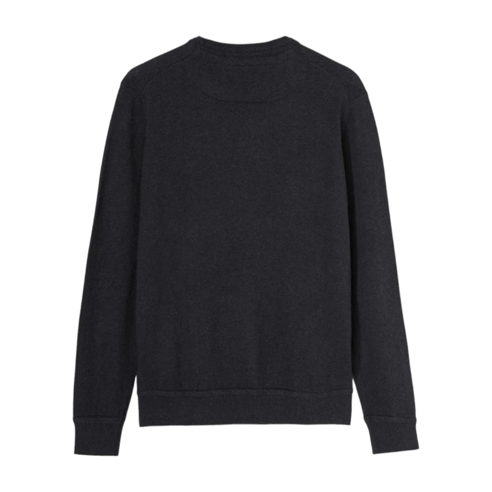 GAS Crew Neck Sweater Gray Heren