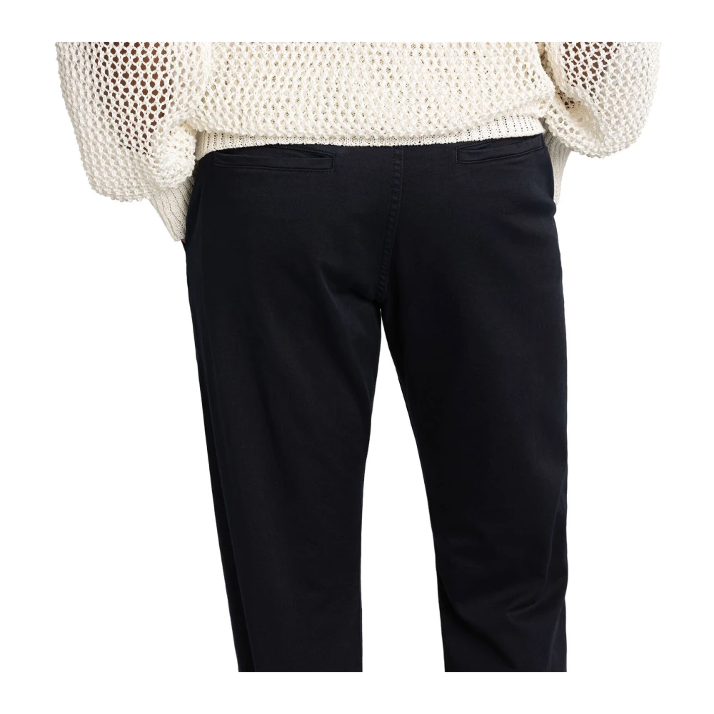 Roberto Cavalli Slim-Fit Chinos met Zakken en Voering Blue Heren