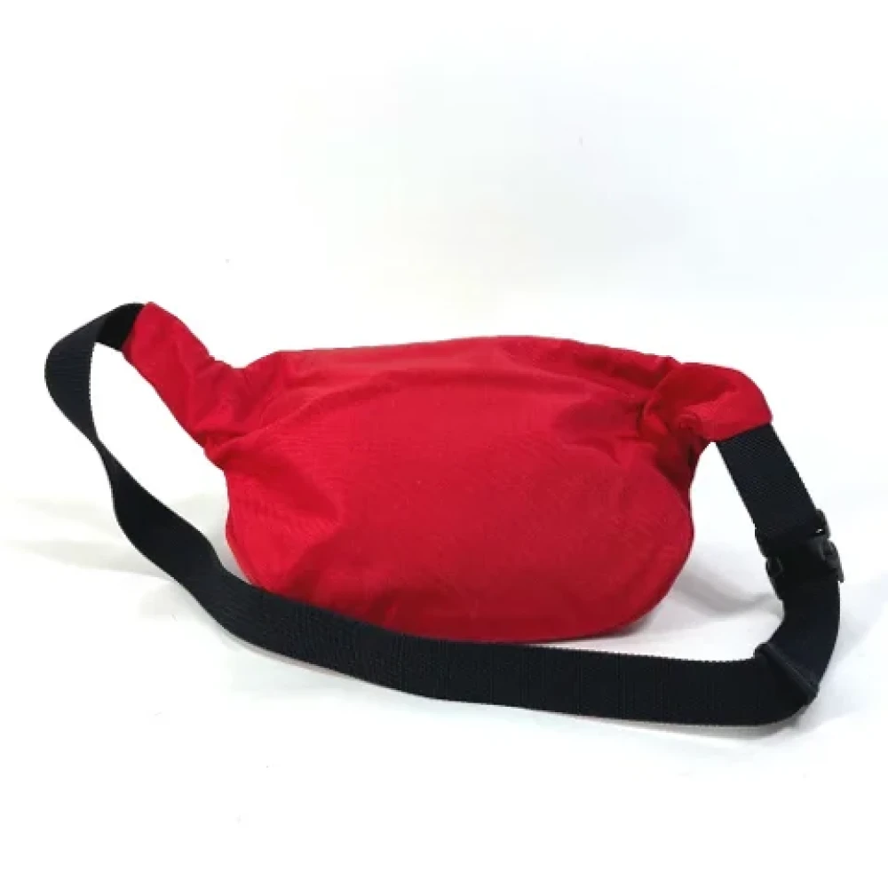 Balenciaga Vintage Pre-owned Fabric balenciaga-bags Red Heren