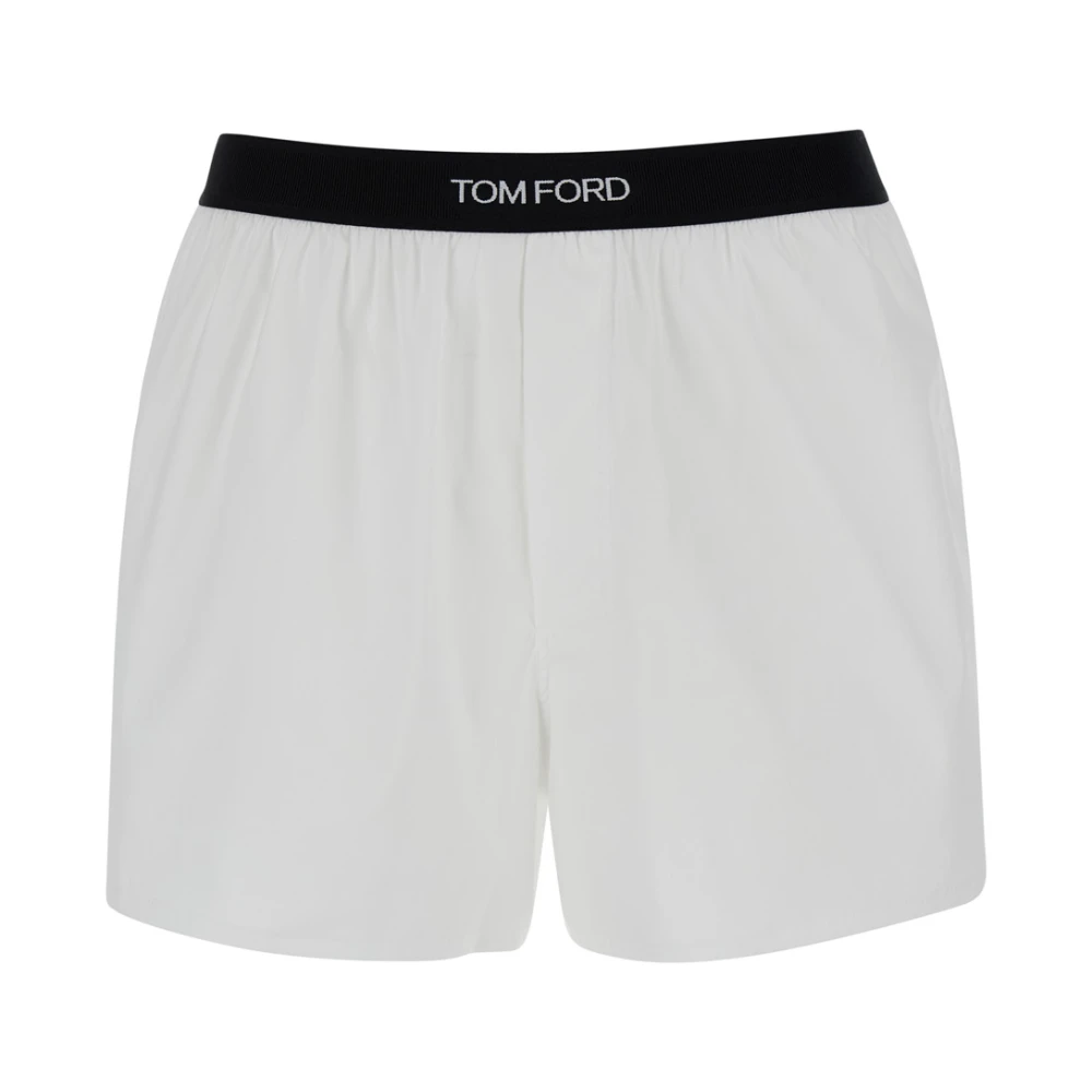 Tom Ford Wit Ondergoed POPline Stretch White Heren