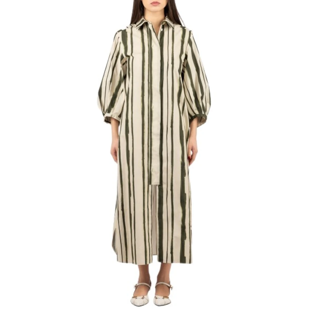 Max Mara - Vestido Camisero - Dresses - Mujer - Multicolor - Xs