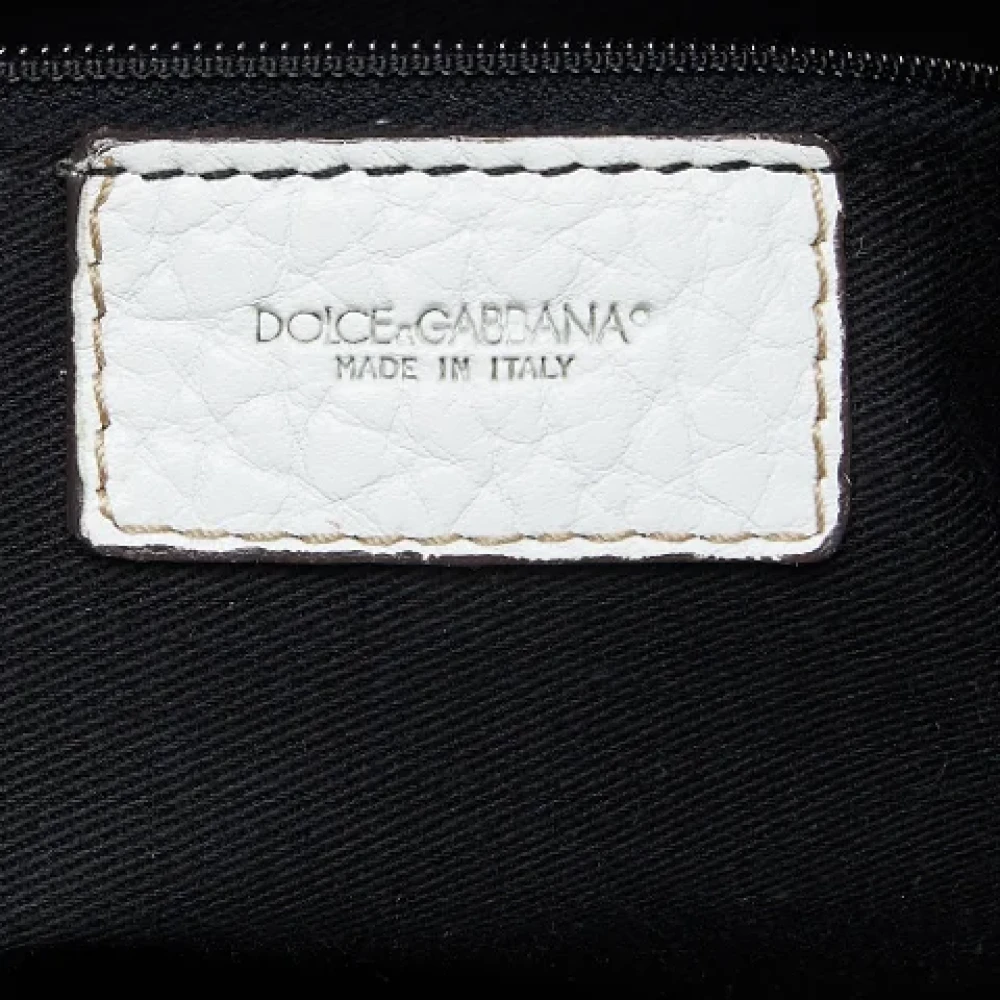 Dolce & Gabbana Pre-owned Leather handbags White Dames