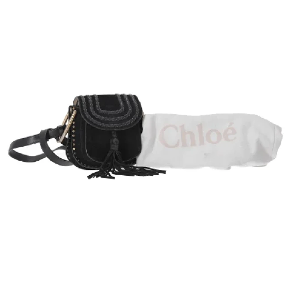 Chloé Pre-owned Suede handbags Black Dames