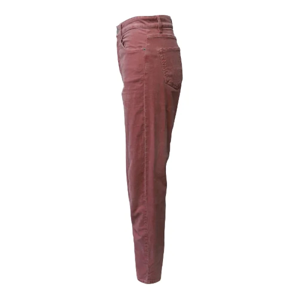 Isabel Marant Pre-owned Cotton jeans Pink Dames
