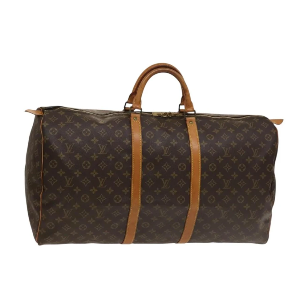 Louis Vuitton Vintage Women's Brown Pre-Owned Vintage Monogram Travel Bag