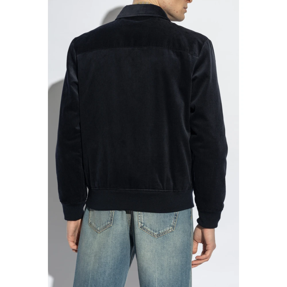 A.p.c. Jas met logo Blue Heren