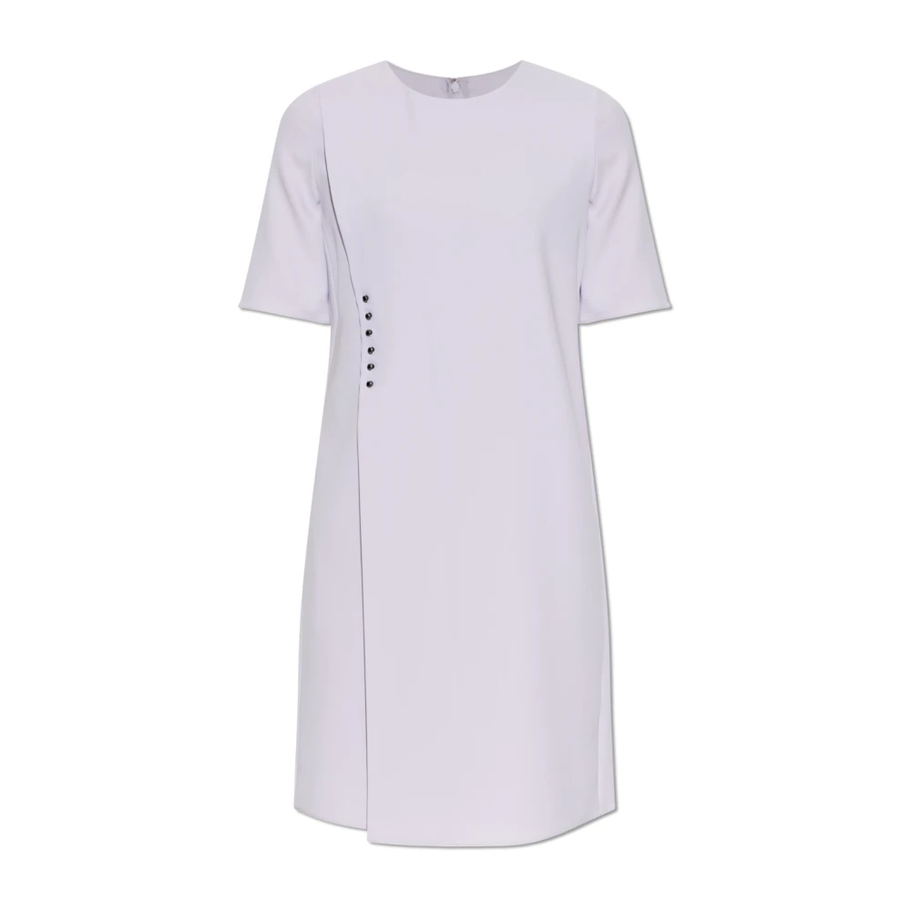 Emporio Armani Donna Viola - Abito Plissettato - Dresses - S