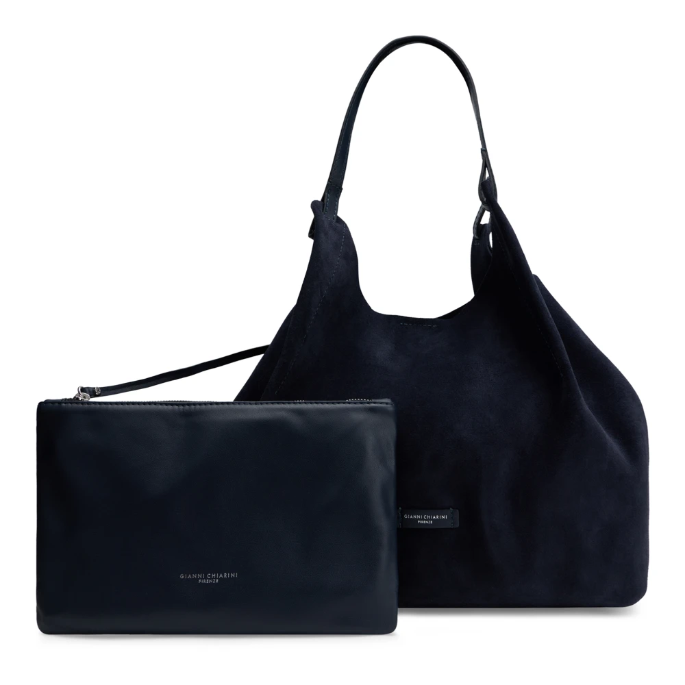 Gianni Chiarini Donna Nero - Borsa A Spalla Dua - Bags - One Size - Immagine 4
