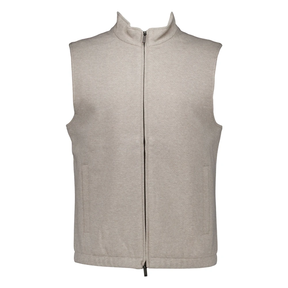 Gentiluomo Men's Beige Bodywarmer