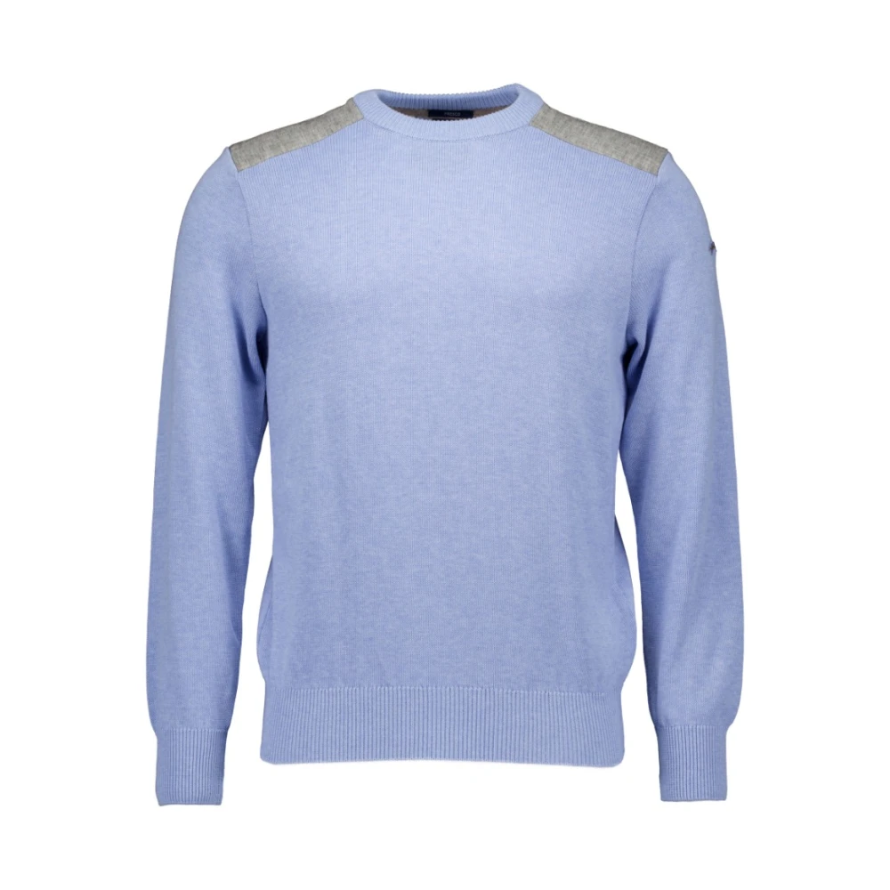 Paul & Shark Men's Blue Knitwear, Male,, Sweatshirts 3XL