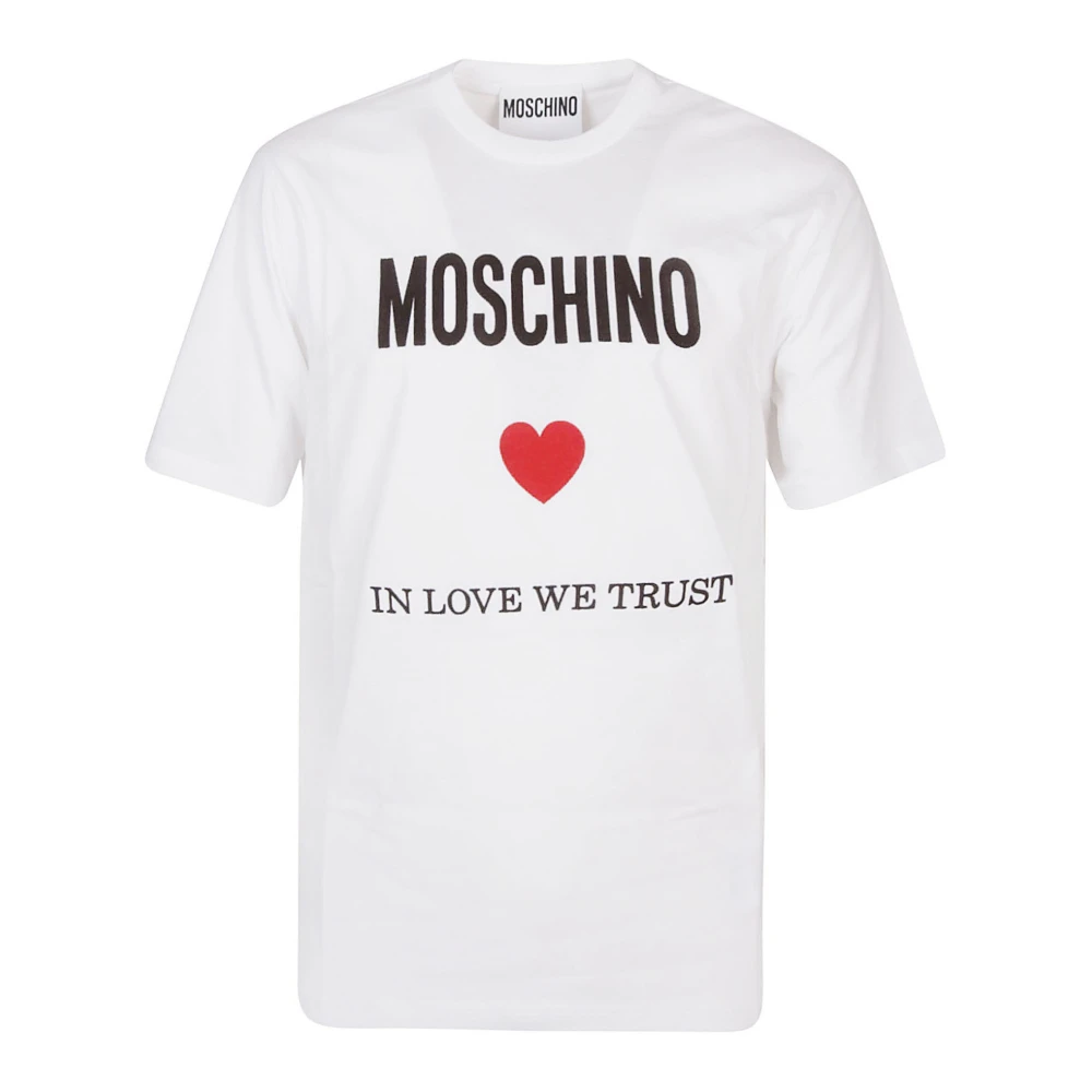 Moschino Fantasie T-Shirt White Heren