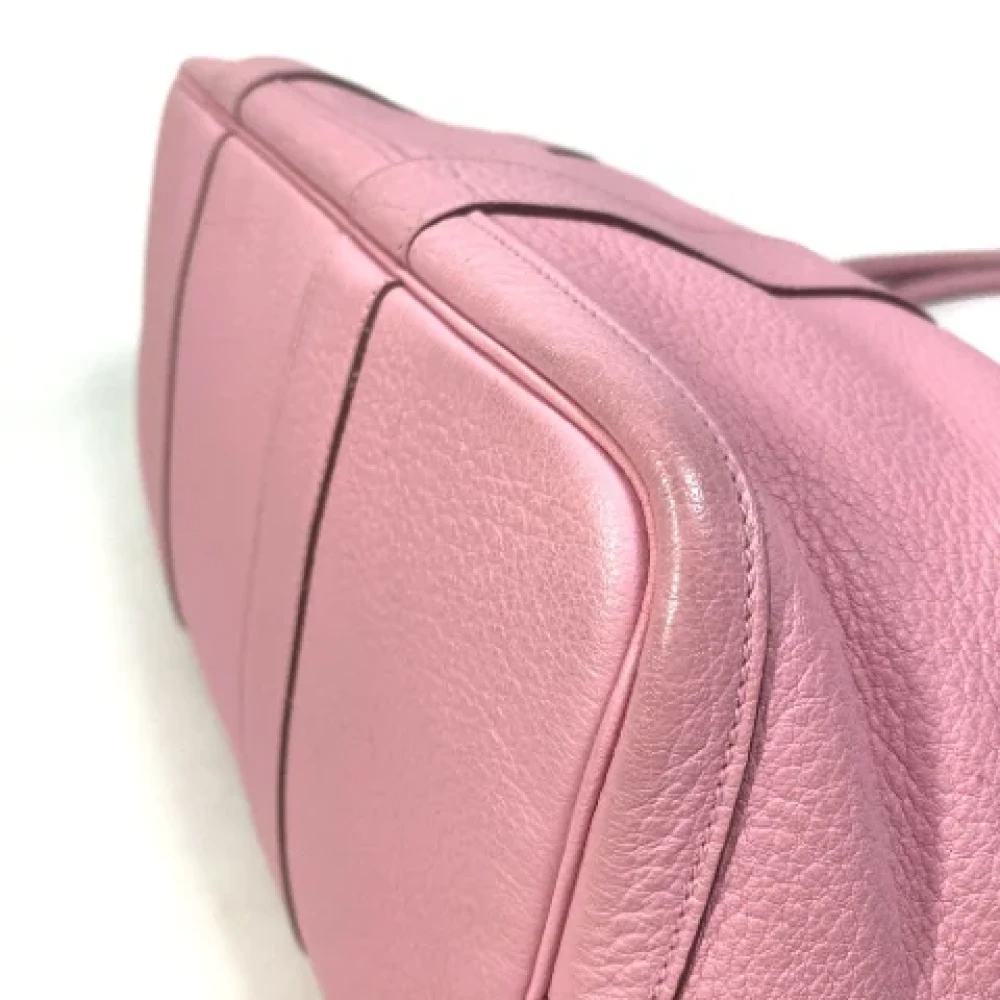 Hermès Vintage Pre-owned Leather totes Pink Dames