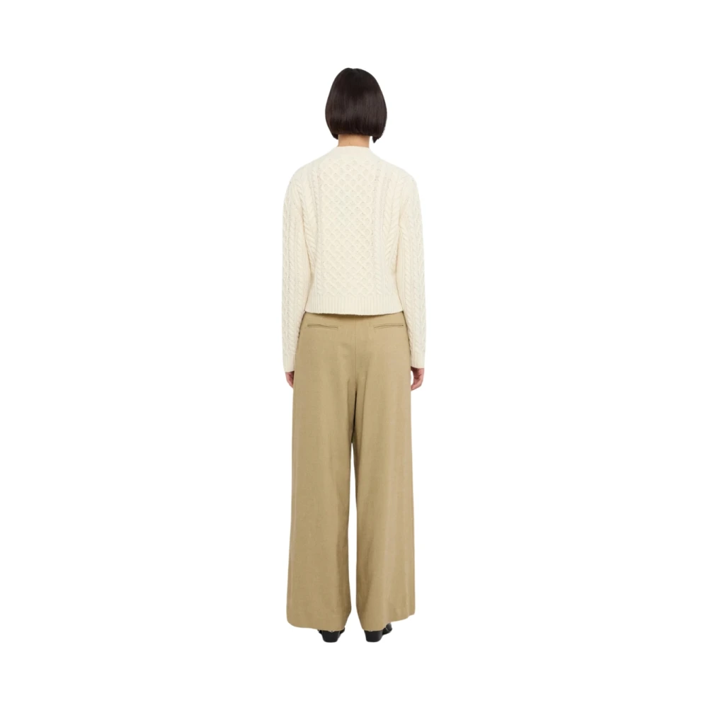 Max Mara Stijlvolle Cardigan voor Vrouwen Beige Dames