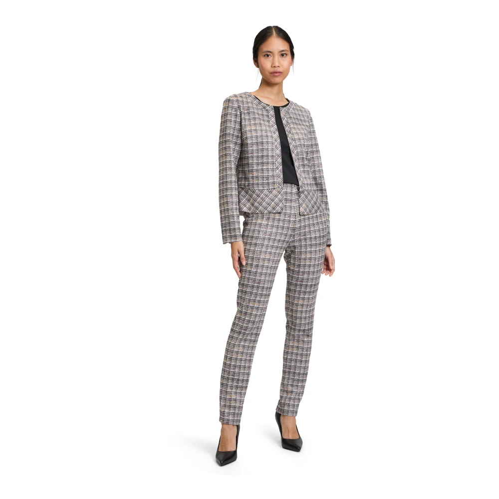 Betty Barclay Slim Fit Kunstleren Legging Multicolor Dames