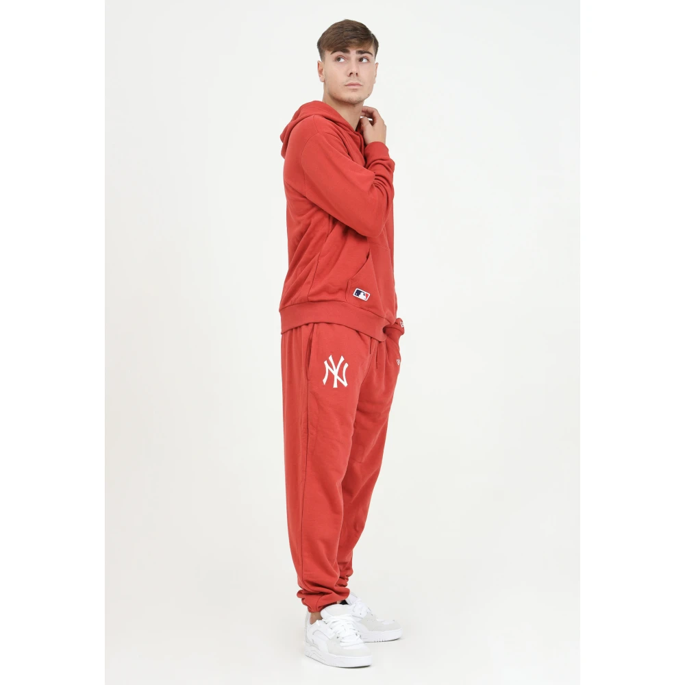 new era Rode Sportieve Joggers League Essential Red Heren
