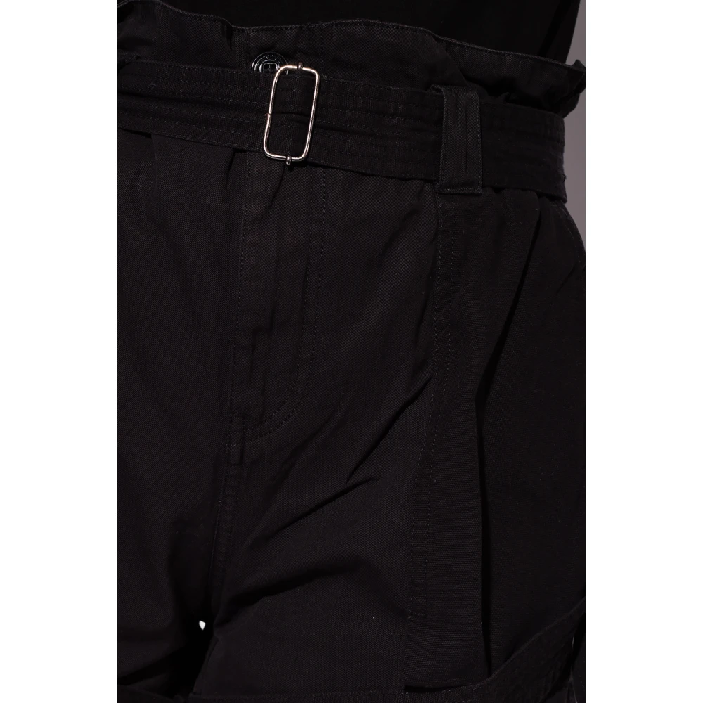 Diesel S-Fedra denim shorts Black Dames