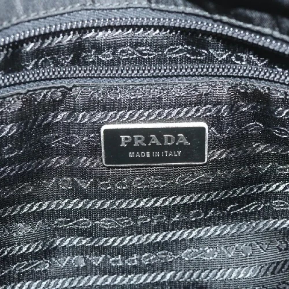Prada Vintage Pre-owned Fabric prada-bags Black Dames