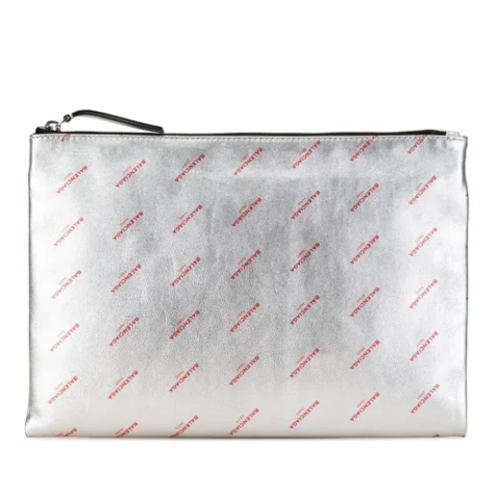 Balenciaga Vintage Pre-owned Leather balenciaga-bags Gray Dames