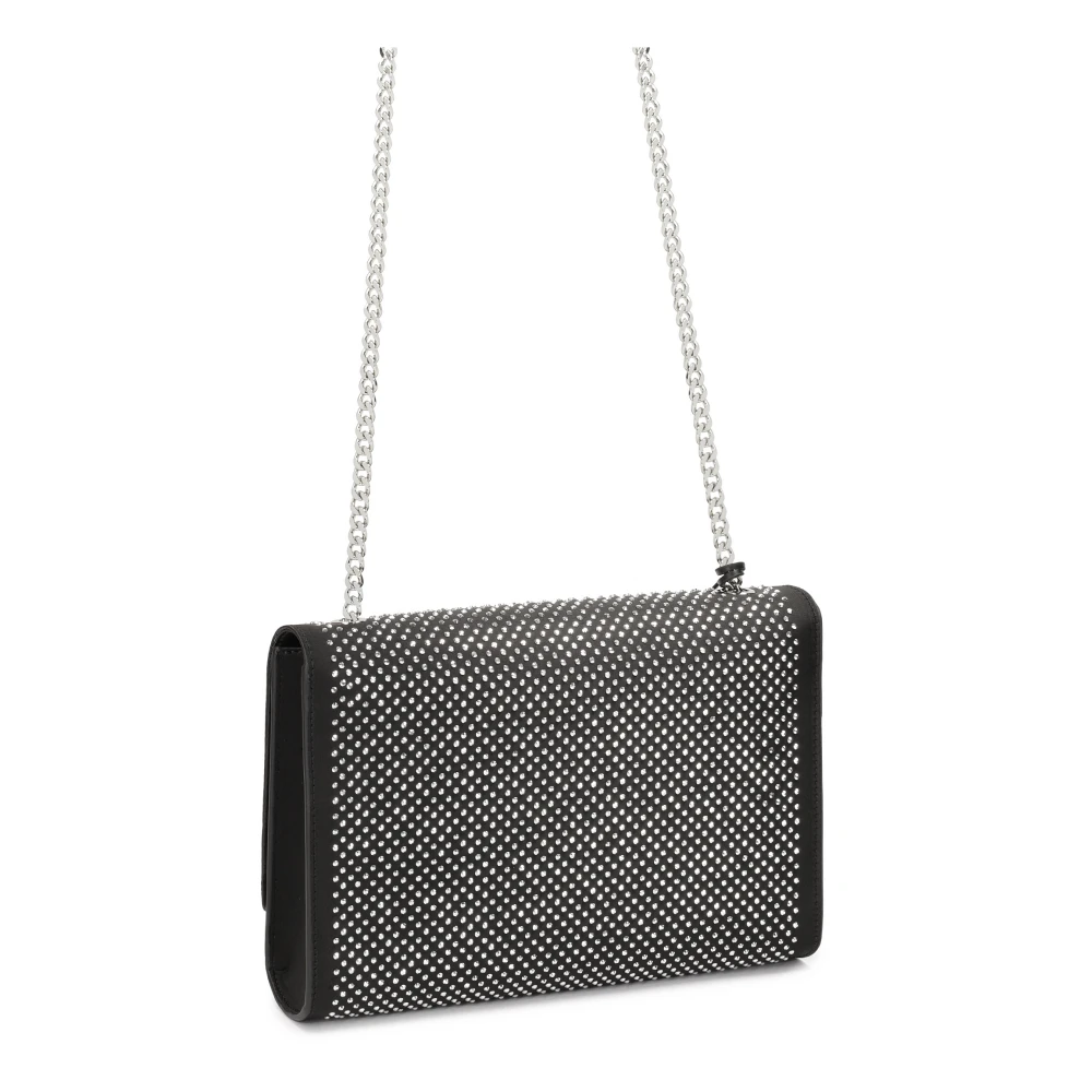 Kazar Kettinghandtas met fonkelende kristallen Black Dames