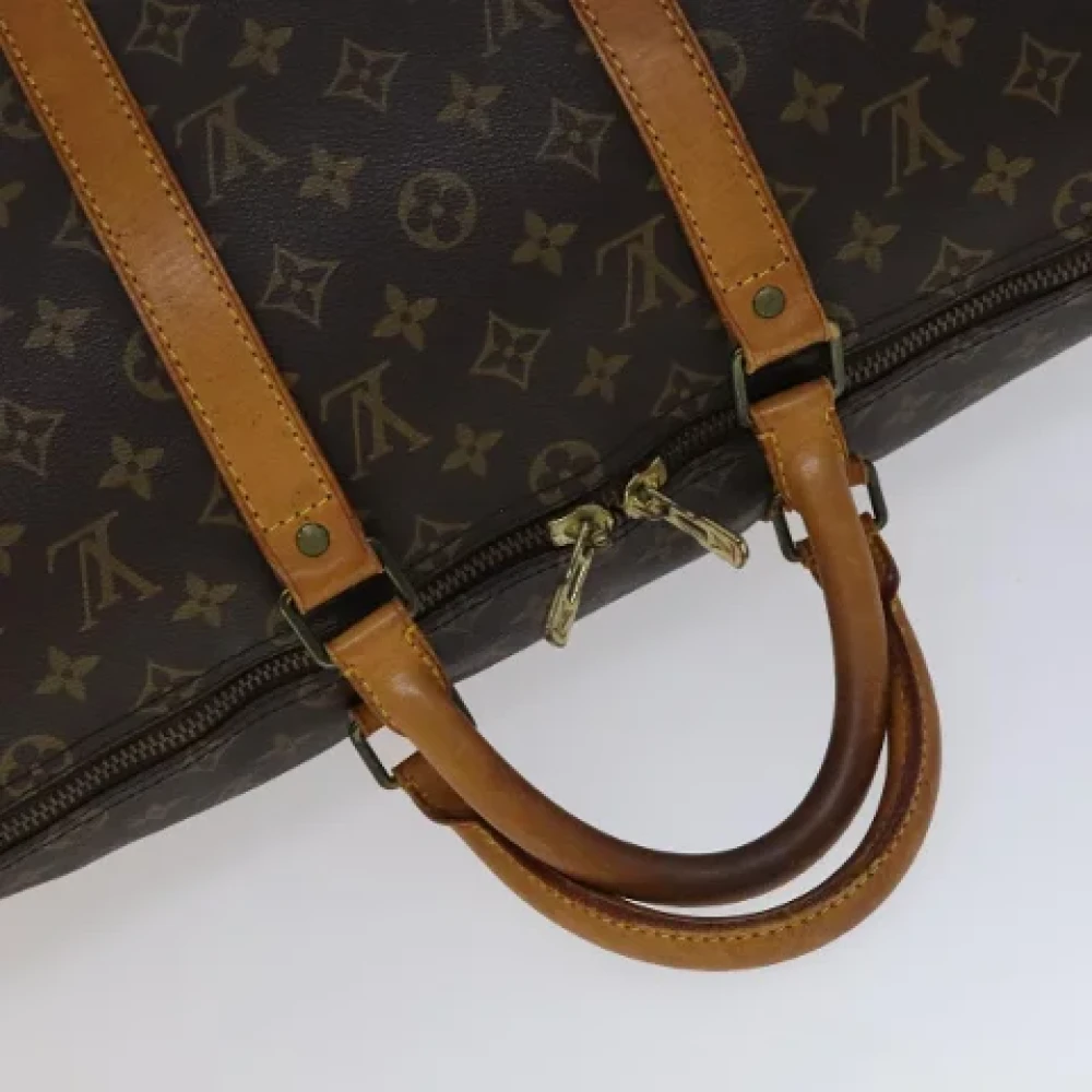 Louis Vuitton Vintage Pre-owned Canvas travel-bags Brown Dames