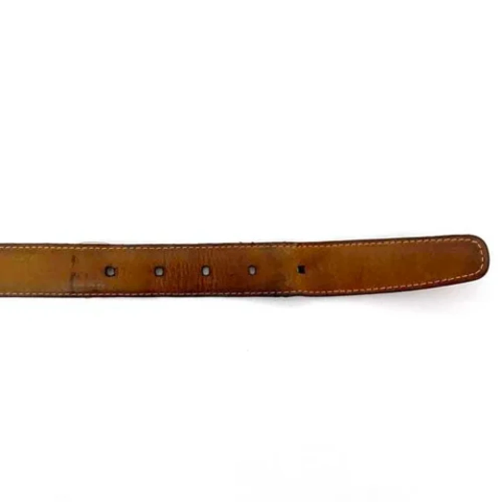 Louis Vuitton Vintage Pre-owned Canvas belts Brown Dames