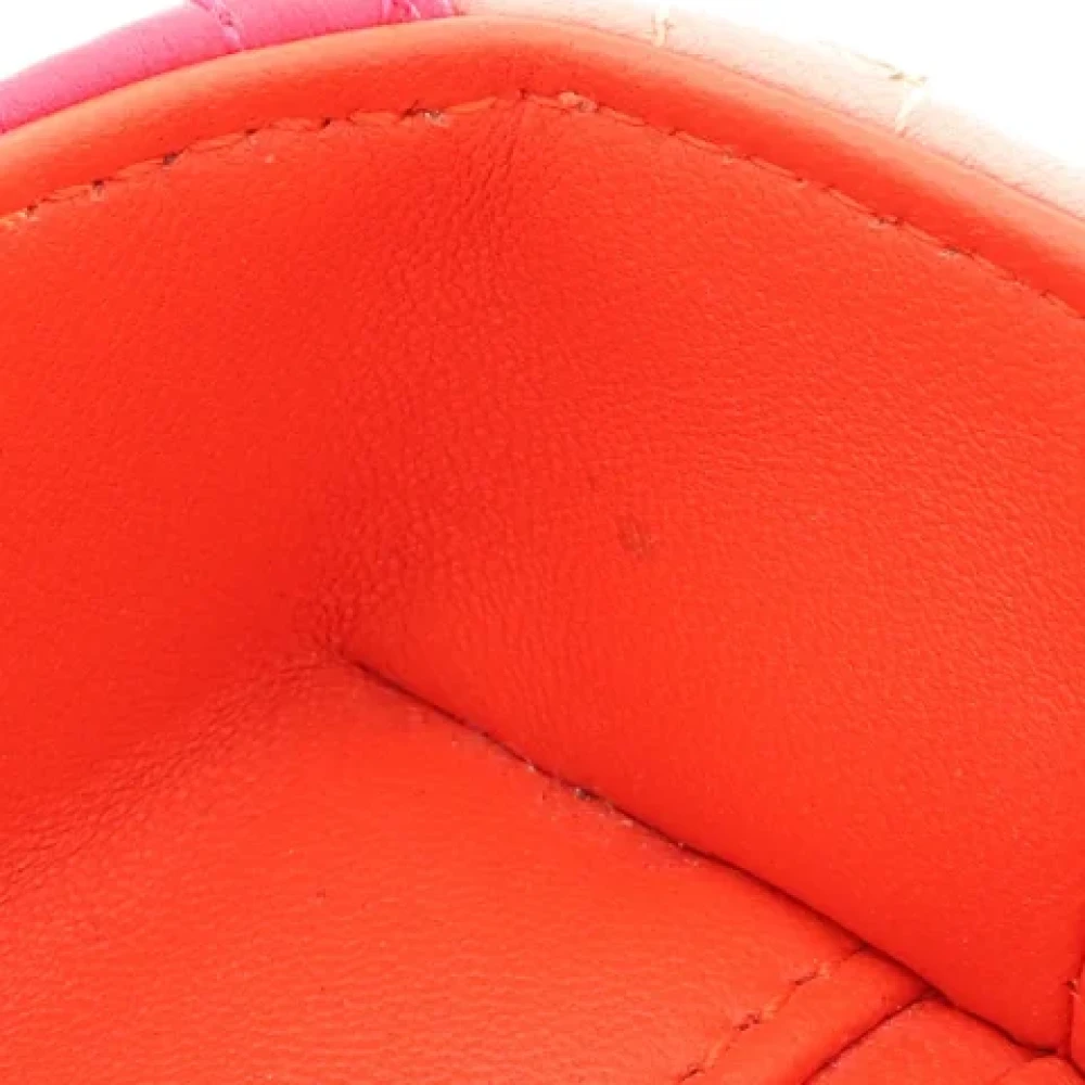 Dior Vintage Pre-owned Leather dior-bags Pink Dames