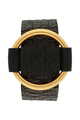 Mega Ring Läderarmband