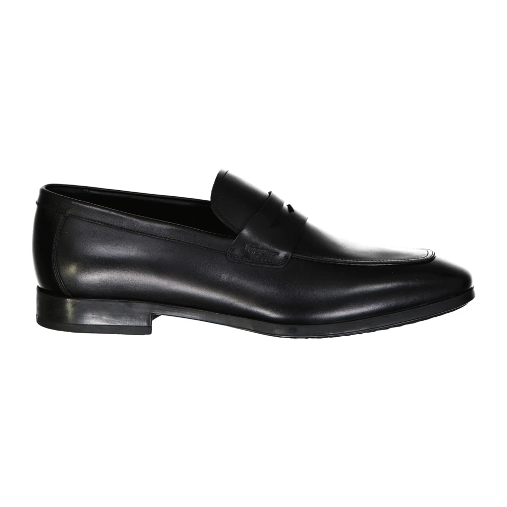 Ferragamo Men's Black Loafers, 11 1/2 Uk, Loafers